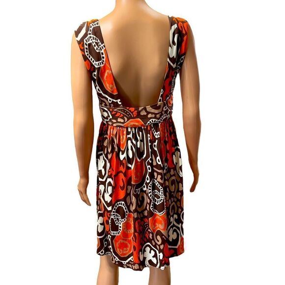 Milly of New York Summer Vacation Low Open Back Dress Size Large - Picture 3 of 16